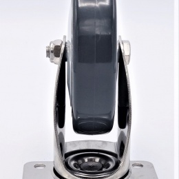 Kolečka transportní, otočná, nerezová, průměr 125 mm