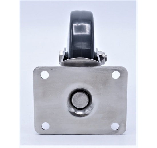 Kolečka transportní, otočná, nerezová, průměr 125 mm