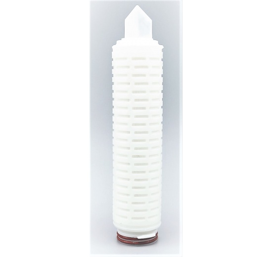 La cartouche filtrant plissée pour le corps de filtration