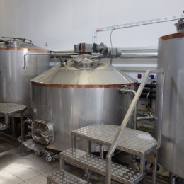 La salle de brassage 20 HL sur mesure