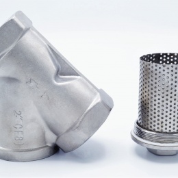 Le tamis de la tôle perforée du filtre en Y