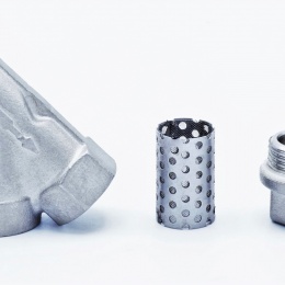 Les composants du filtre à tamis en Y