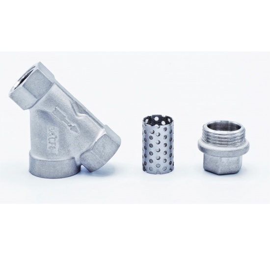 Les composants du filtre à tamis en Y