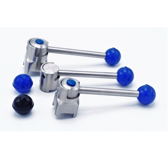 Levier de commande en acier inoxydable pour vanne papillon