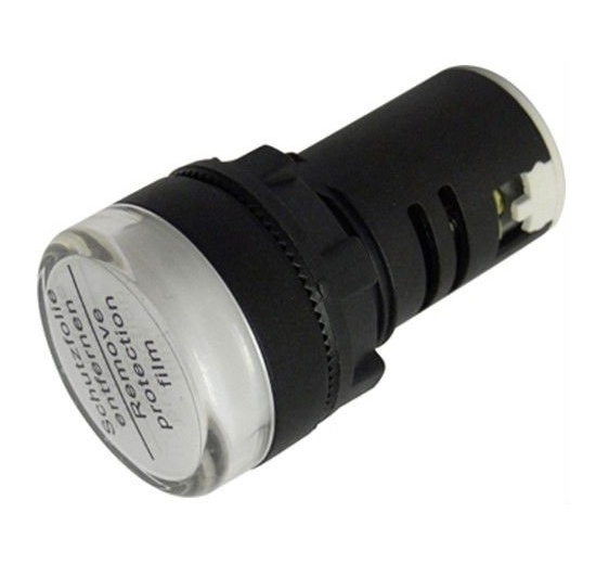 Lumières de LED, ACDC 24 V - 22 mm - blanc