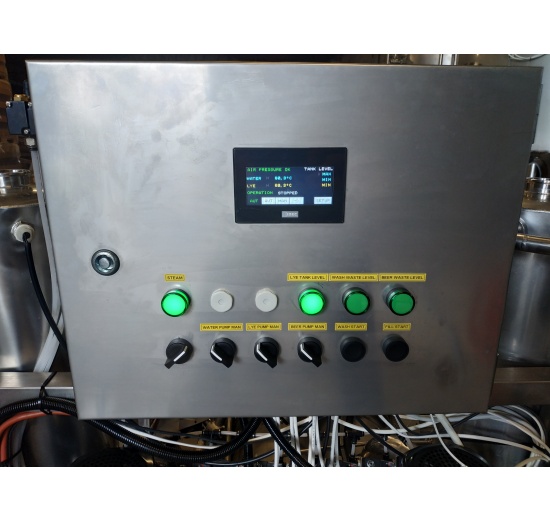 Machine de lavage et de remplissage KEG automatique