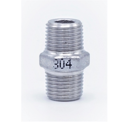 Mamelon double avec hexagone type 340 1/8"