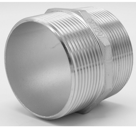 Mamelon double avec hexagone type 340 2" inox