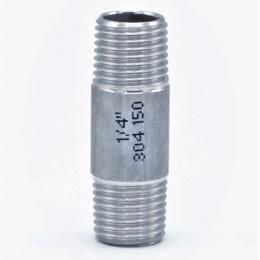 Mamelon tube mâle, inox type 310 1/4"