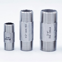 Mamelon tube mâle, inox type 310 | 1/8"