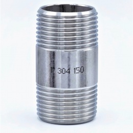 Mamelon tube mâle, inox type 310 | 1"