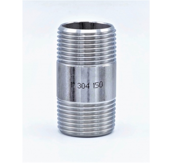 Mamelon tube mâle, inox type 310 | 1"