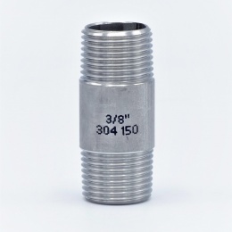 Mamelon tube mâle, inox type 310 3/8"