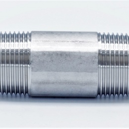 Mamelon tube mâle, inox type 310