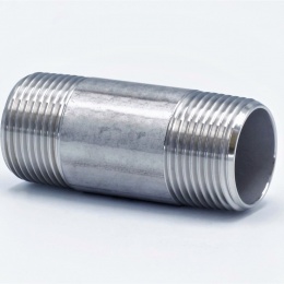 Mamelon tube mâle, inox type 310