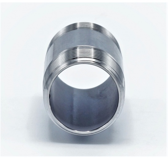 Mamelon tube mâle, inox type 310