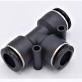 Manchon en T DN 8mm, éléments pneumatiques, raccords enfichables en plastique