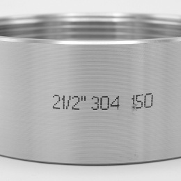 Manchon inox égal femelle court, type 334  2 1/2"