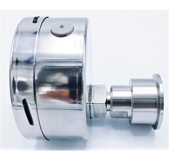 Manomètre avec membrane de séparation