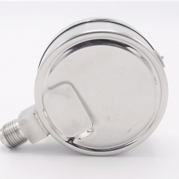 Manomètre avec raccordement inférieur avec le cadran 100mm