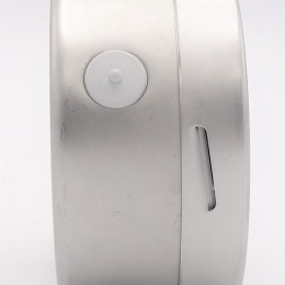 Manomètre avec raccordement inférieur, température de travail: –20 °C à +150 °C