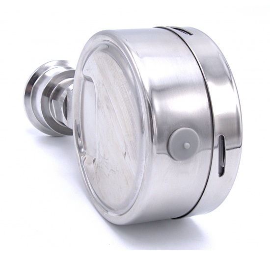 Manomètre avec séparateur à membrane en inox - CLAMP, cadran 100 mm, (K50.5 mm)