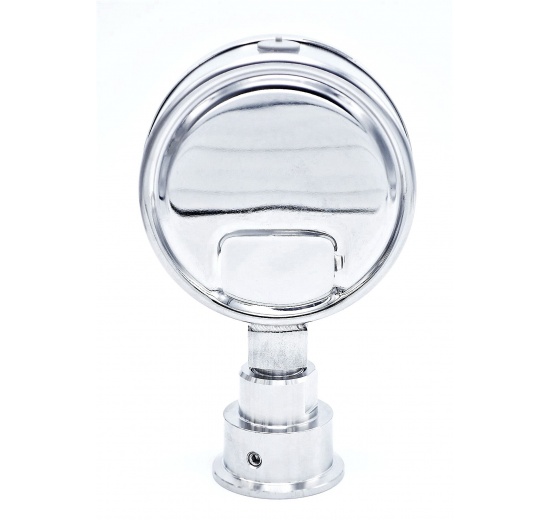 Manomètre inox avec membrane de séparation-CLAMP, cadran 100 mm | 0-10 bar