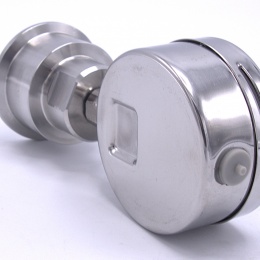 Manomètre inox avec membrane de séparation-CLAMP, cadran 63 mm 	Mesure de pression