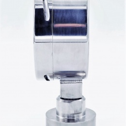 Manomètre inox avec membrane de séparation-CLAMP DIN 32676 (64 mm), cadran 100 mm