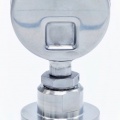 Manomètre tout acier inoxydable, cadran 63 mm, avec membrane de séparation-CLAMP DIN 32676, collier 64 mm 0-2.5 bar, (CLAMP-64 mm)