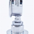 Manomètre tout acier inoxydable, cadran 63 mm, avec membrane de séparation-CLAMP DIN 32676, collier 64 mm | 0-1 bar, (CLAMP-64 mm)