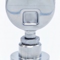 Manomètre tout acier inoxydable, cadran 63 mm, avec membrane de séparation-CLAMP DIN 32676, collier 64 mm | 0-10 bar, (CLAMP-64 mm)