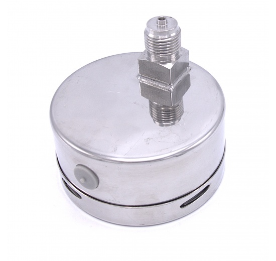 Manomètres avec raccordement arrière (axial), cadran 100 mm