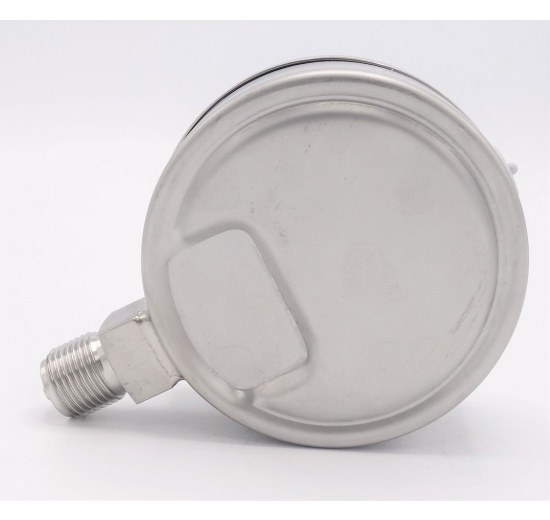 Manomètres avec raccordement inférieur avec le cadran 100mm