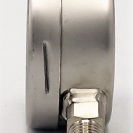 Manomètres de pression avec raccordement inférieur