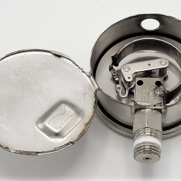 Manomètres de pression avec raccordement inférieur