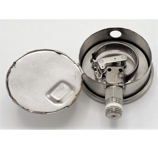 Manomètres de pression avec raccordement inférieur