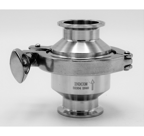 Nerezová zpětná klapka, clamp typ C-C DN40 (K50.5)