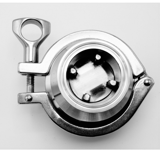 Nerezová zpětná klapka, clamp typ C-C DN40 (K50.5)