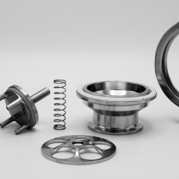 Nerezová zpětná klapka, clamp typ C-C DN50 (K64)