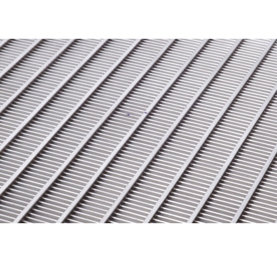 nerezové svařované štěrbinové síto