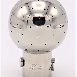 *** NOT TRANSLATED *** Fixní mycí hlavice navařovací, na závlačku, připojení 28.5/32 mm, průměr koule 63 mm