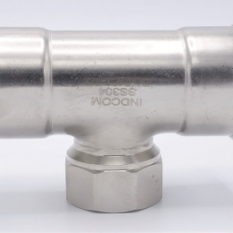 Pièce en T, pressage, F/F(filetage intérieur)/F 54_1 1/2"_54