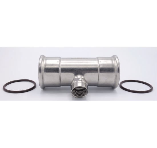 Pièce en T, pressage, F/F(filetage intérieur)/F 54_3/4"_54