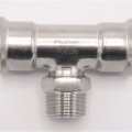 Pièce en T, pressage, F/M (filetage extérieur)/F | 28_3/4"_28