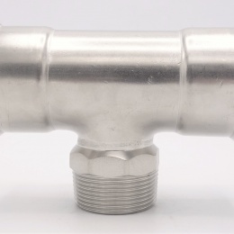 Pièce en T, pressage, F/M (filetage extérieur)/F | 54_1 1/2"_54