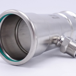 Pièce en T, pressage, F/M (filetage extérieur)/F 54_1/2"_54