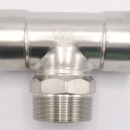 Pièce en T, pressage, F/M (filetage extérieur)/F 54_2"_54