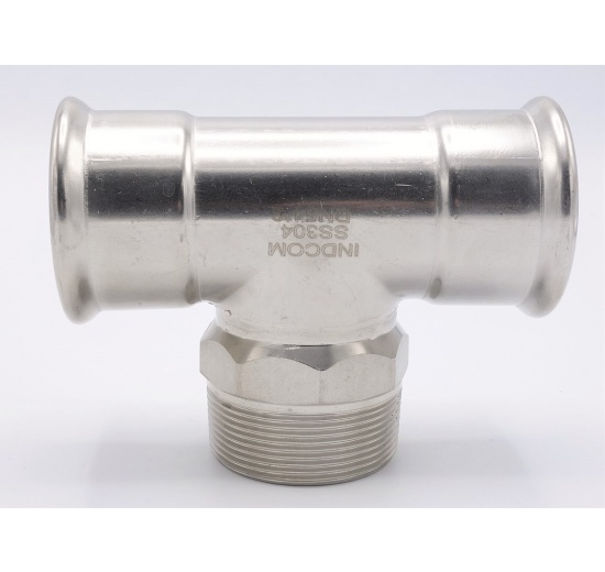 Pièce en T, pressage, F/M (filetage extérieur)/F 54_2"_54