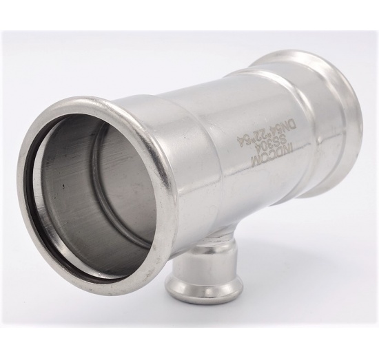 Pièce en T, pressage, réduite F/F/F 54_22_54